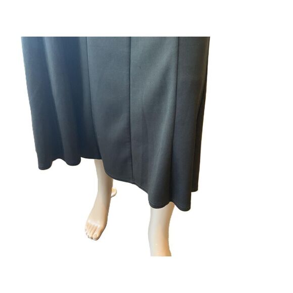 ModeLia Army Green Pleated Belt Loops Button Detail A-Line Skirt Size XXL - Picture 4 of 13